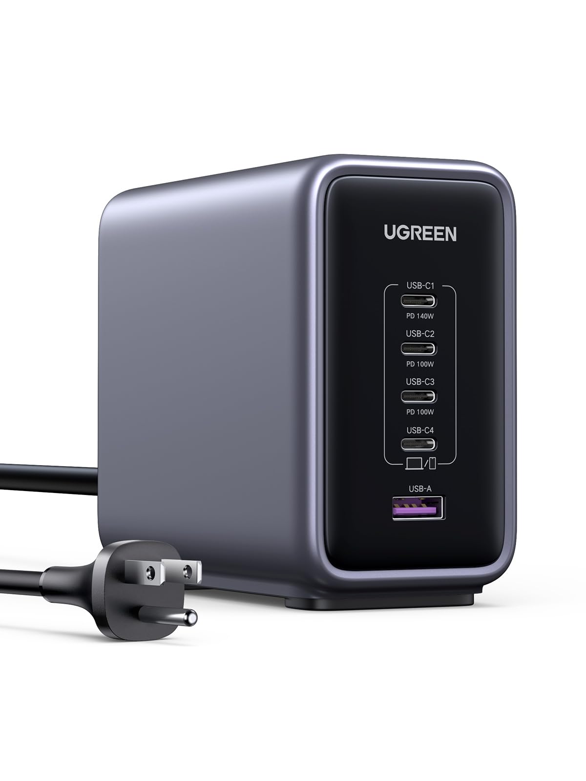 Bloque De Carga Ugreen Nexode, 300 W, Usb C, 5 Puertos, Macbook Pro/air - Venta Internacional.