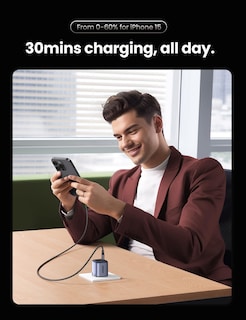 Foto 3 | Estación de Carga Ugreen con Cable Usb-Venta Internacional