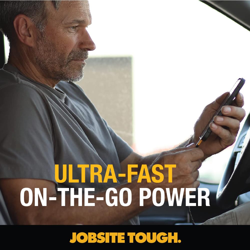 Foto 7 | Adaptador De Cargador De Coche Dewalt Usb + Usb C 49,5 W Pd 30 W Qc 3.0 - Venta Internacional.