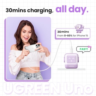 Foto 3 | Cargador Ugreen de 30w-Venta Internacional