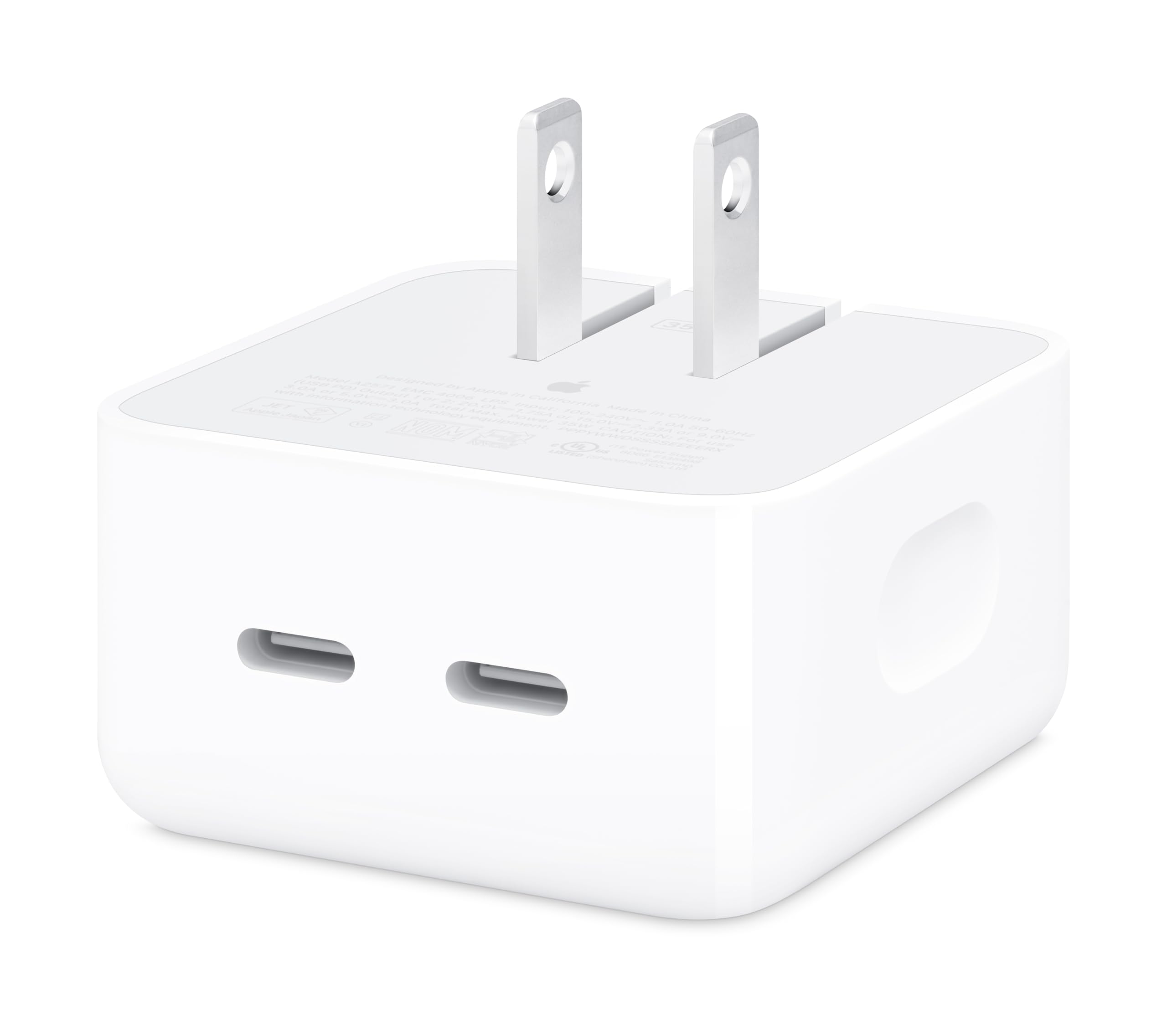 Foto 2 pulgar | Adaptador De Corriente Apple De 35 W Con Doble Puerto Usb-c Compacto - Venta Internacional.