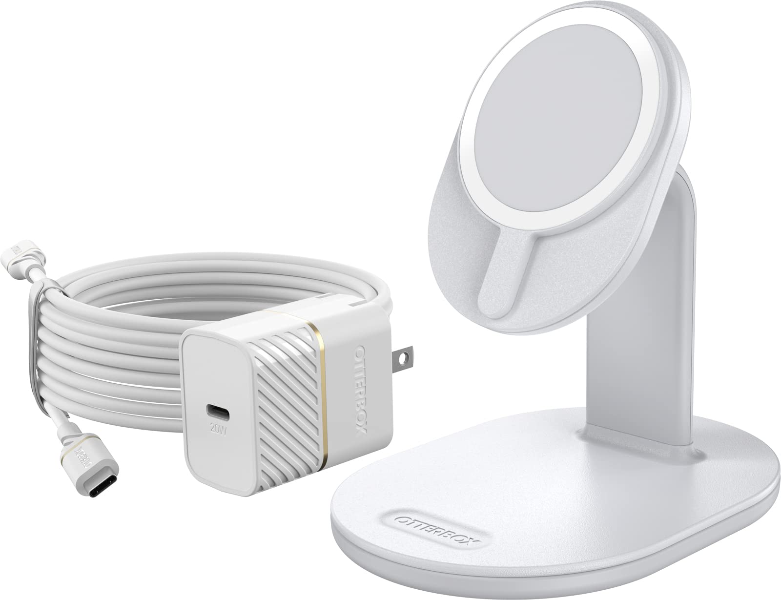 Soporte De Carga Inalámbrico Otterbox 2.0 Para Magsafe - Blanco - Venta Internacional.