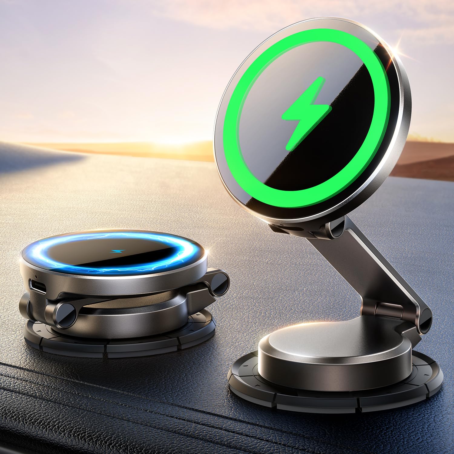 Cargador De Coche Magsafe Joyroom De Carga Rápida De 15 W, Color Azul Oscuro - Venta Internacional. $807