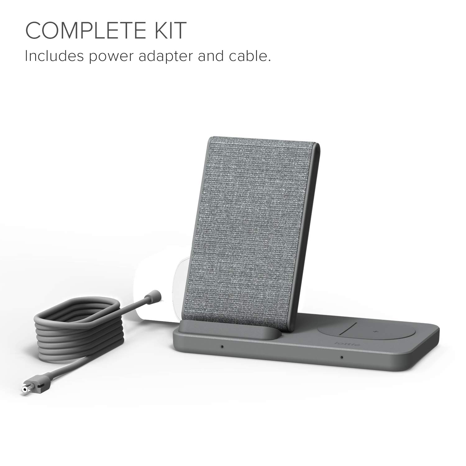 Foto 5 | Cargador Inalámbrico Iottie Ion Wireless Duo De 10 W Con Soporte Y Almohadilla De 5 W - Venta Internacional.