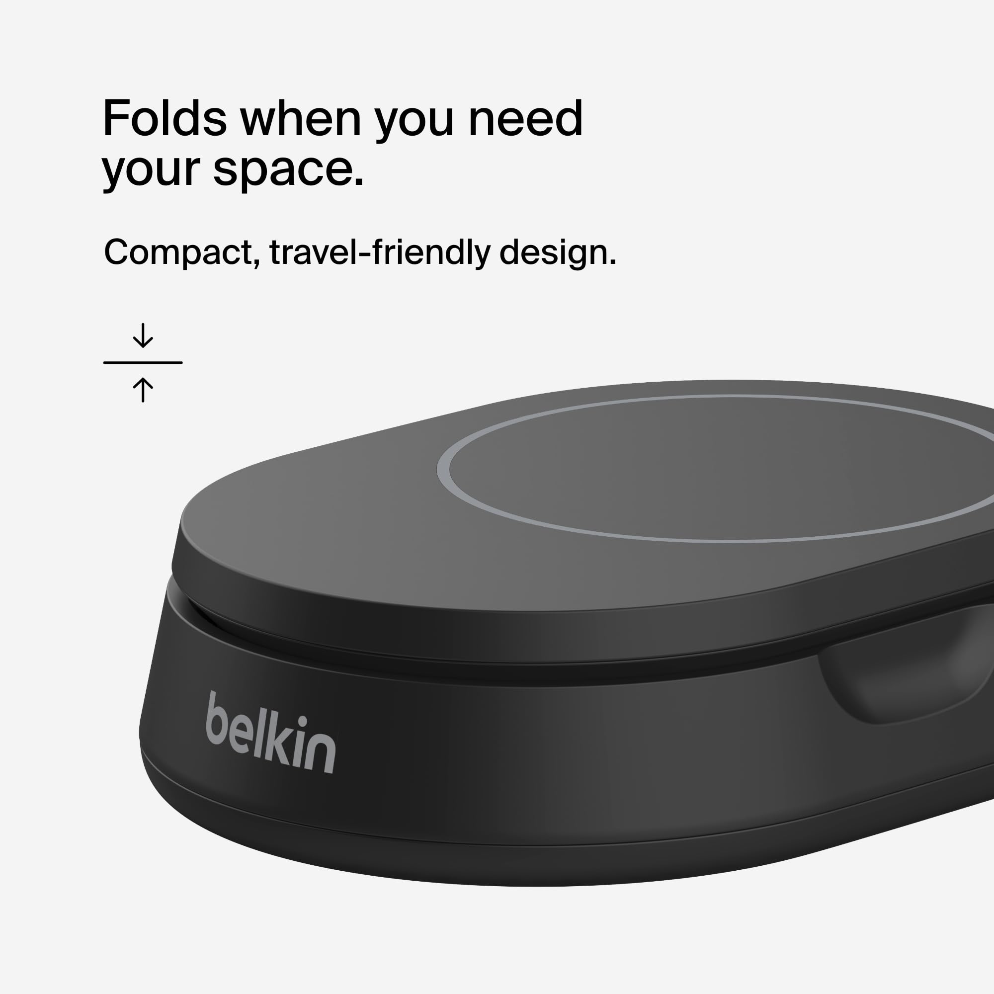 Foto 5 | Soporte De Carga Belkin Convertible Magnético 15w Negro - Venta Internacional.