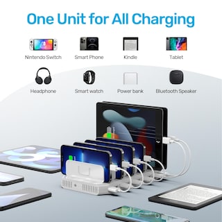 Foto 5 | Estación De Carga Unitek Multi Usb De 10 Puertos Para Múltiples Dispositivos - Venta Internacional.