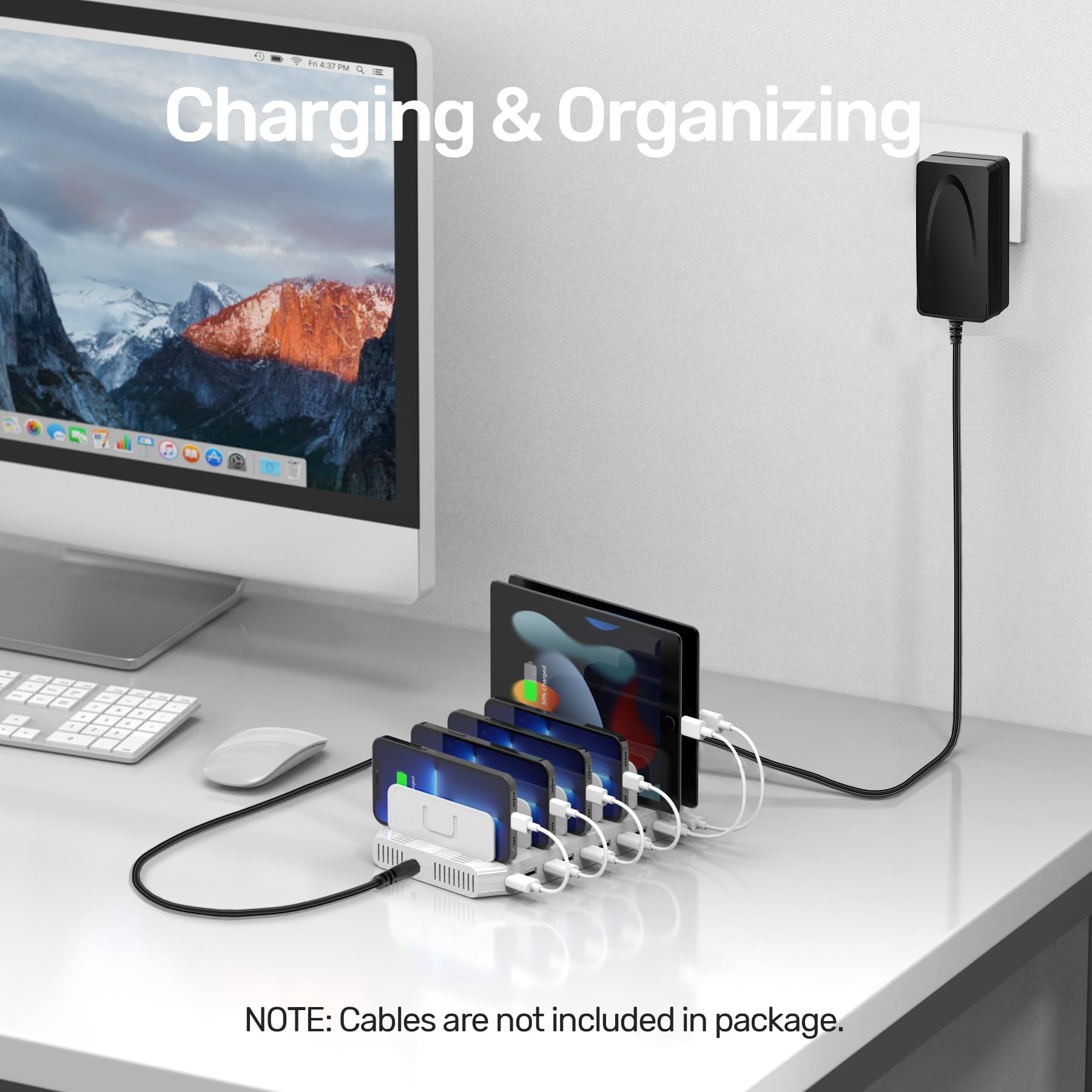 Foto 7 | Estación De Carga Unitek Multi Usb De 10 Puertos Para Múltiples Dispositivos - Venta Internacional.