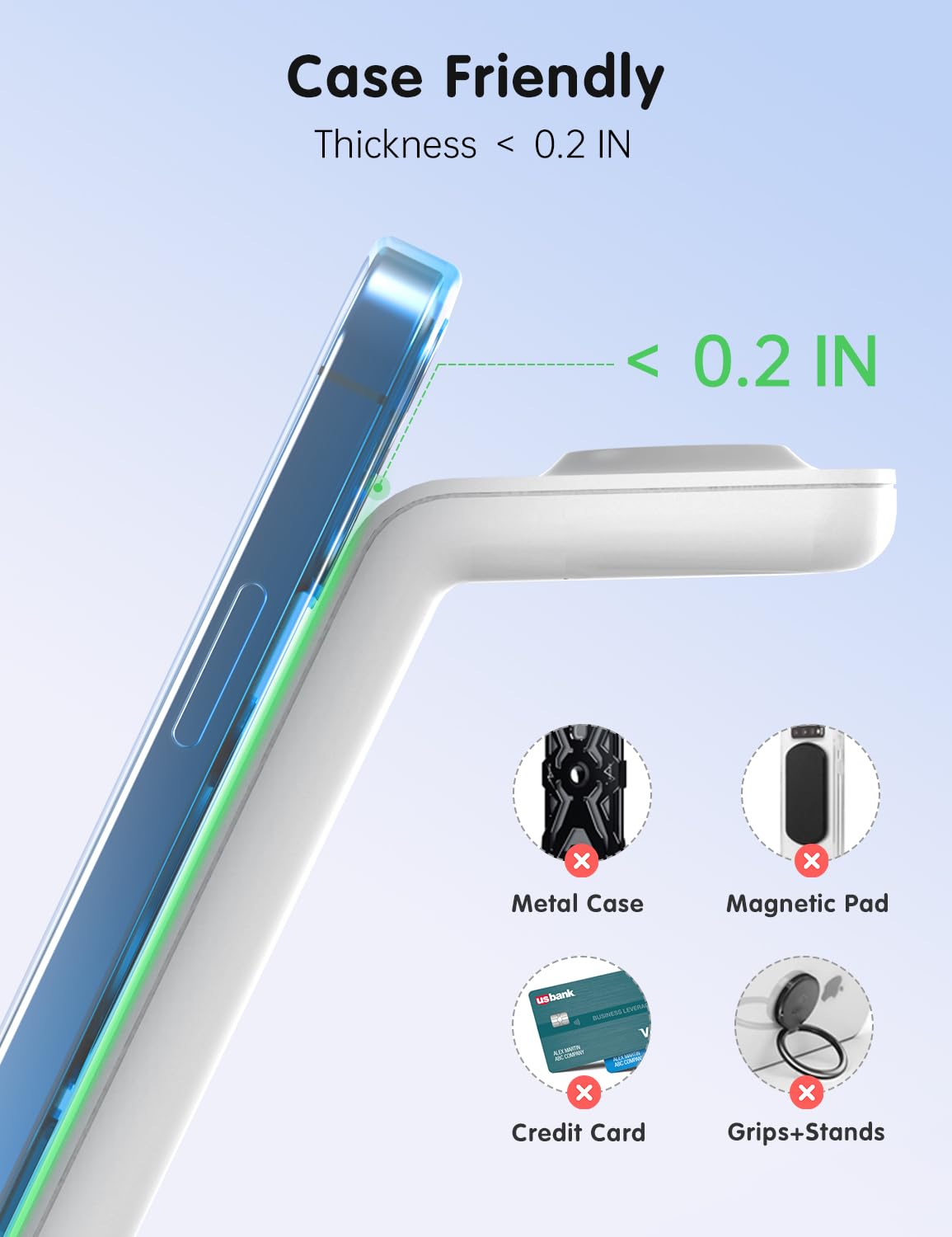 Foto 4 | Estación De Carga Inalámbrica Joygeek 3 En 1 Para Apple - Venta Internacional.