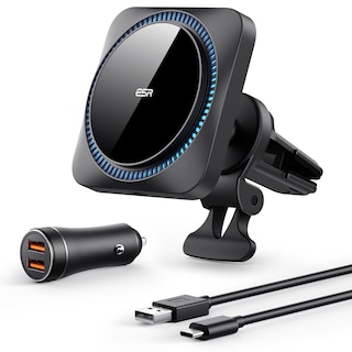 Foto 1 | Cargador De Coche Esr Magsafe Con Cryoboost Para Iphone Con Adaptador - Venta Internacional.