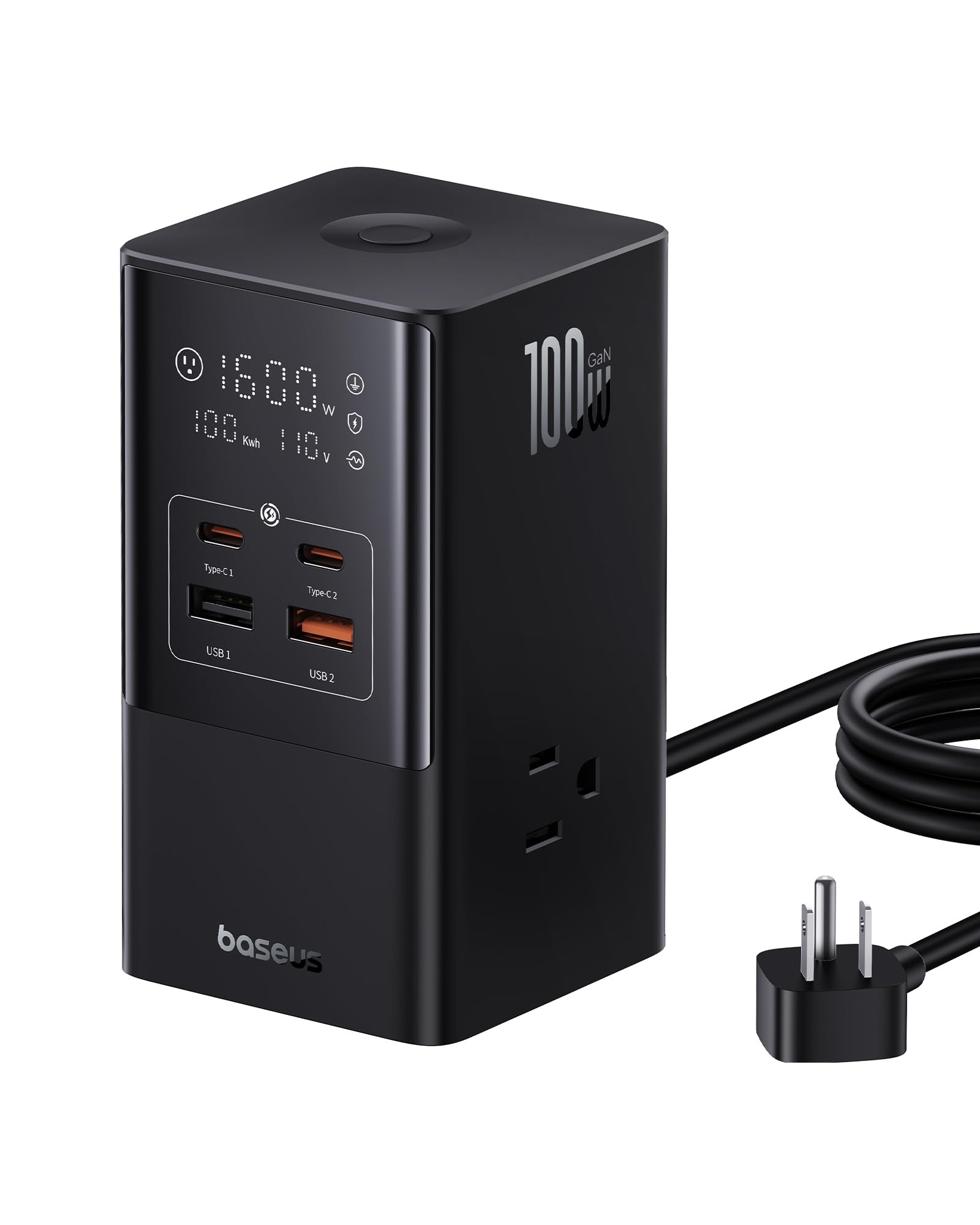 Foto 2 pulgar | Estación De Carga Baseus 7 En 1 Usb C Powercombo 100w - Venta Internacional.