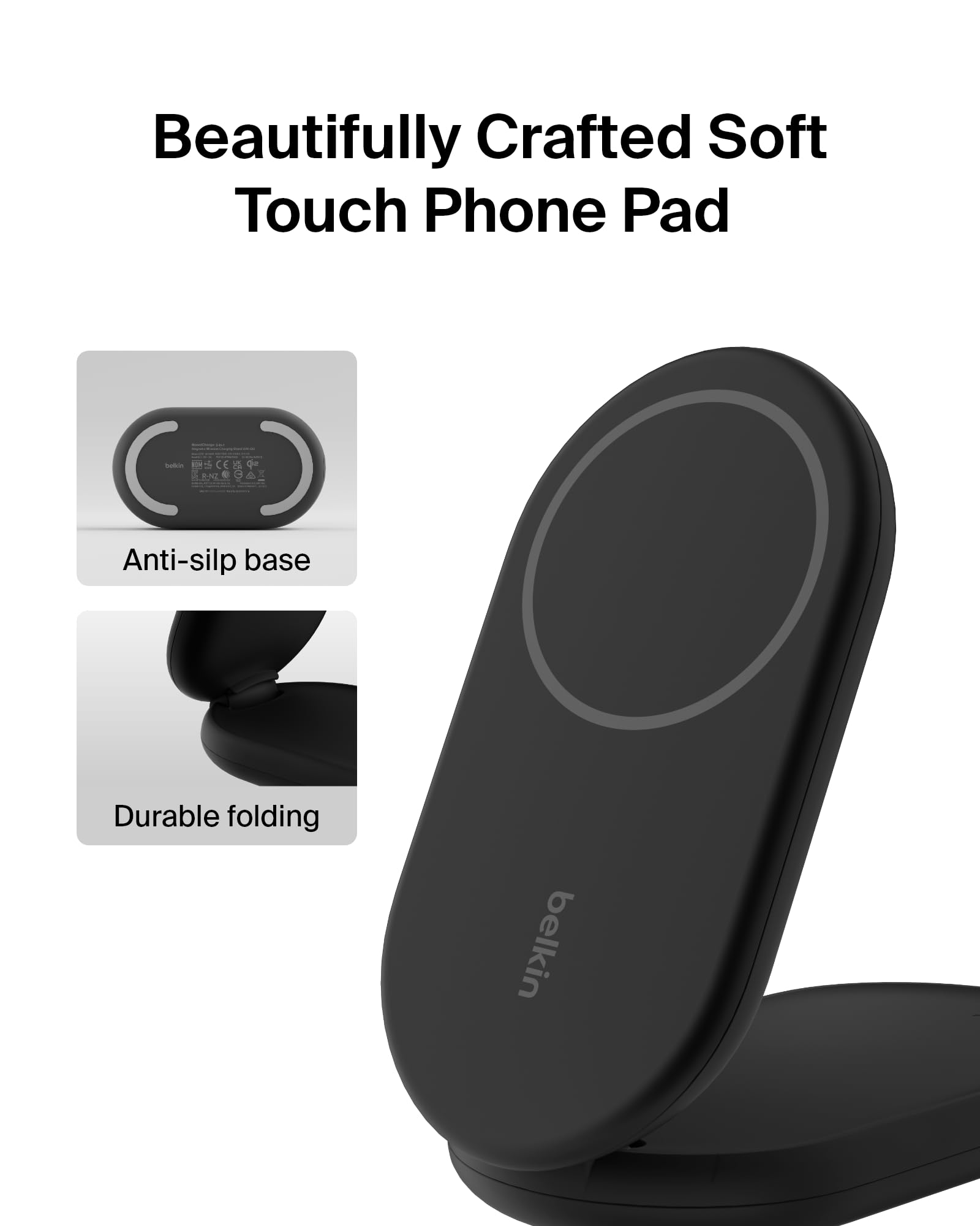 Foto 6 pulgar | Cargador Belkin Magsafe De 15 W Compatible Con Iphone 16/15 Negro - Venta Internacional.