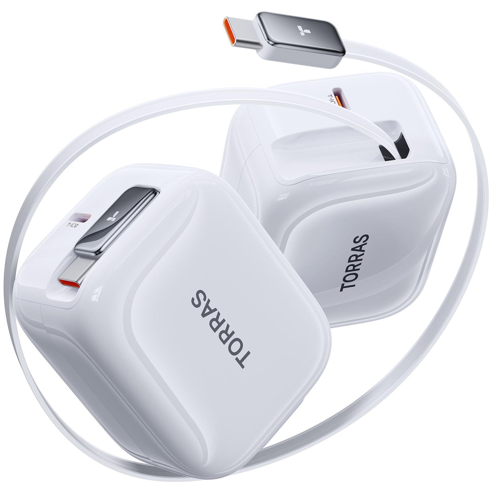 Cargador Torras Flexline De 40 W Para Iphone 16 Con Cable Retráctil - Venta Internacional. $1,057