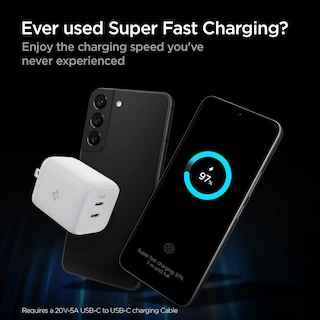 Foto 6 | Cargador Spigen Usb C Gan Iii Tech De 65 W Para Macbook/iphone - Venta Internacional.