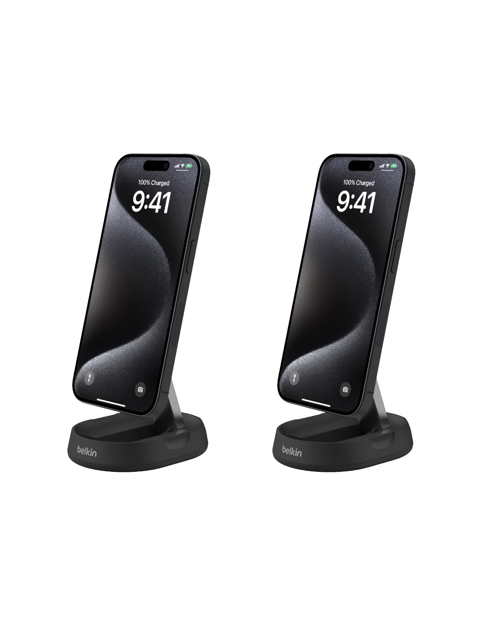 Soporte De Carga Belkin Convertible Magnético De 15 W Negro (paquete De 2) - Venta Internacional. $2,296
