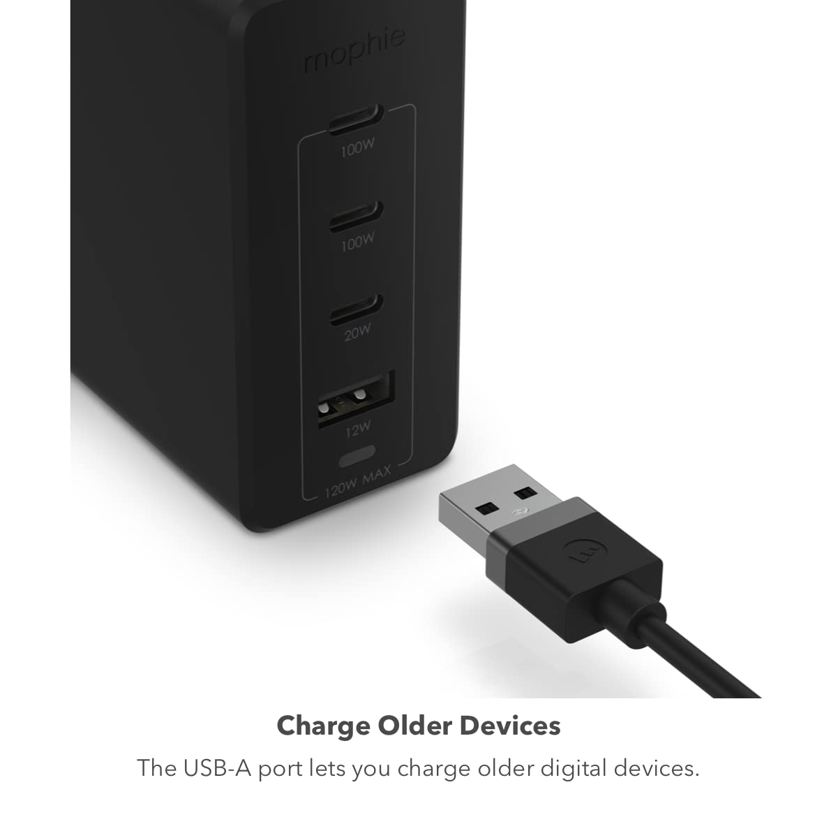 Foto 6 pulgar | Cargador Mophie Speedport 120 Usb-c 120 W 4 Puertos Para Macbook - Venta Internacional.