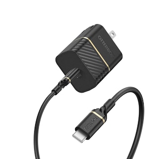 Foto 1 | Cargador De Pared Con Cable Usb-c De 1 M Otterbox, 20 W, Negro Brillante - Venta Internacional.