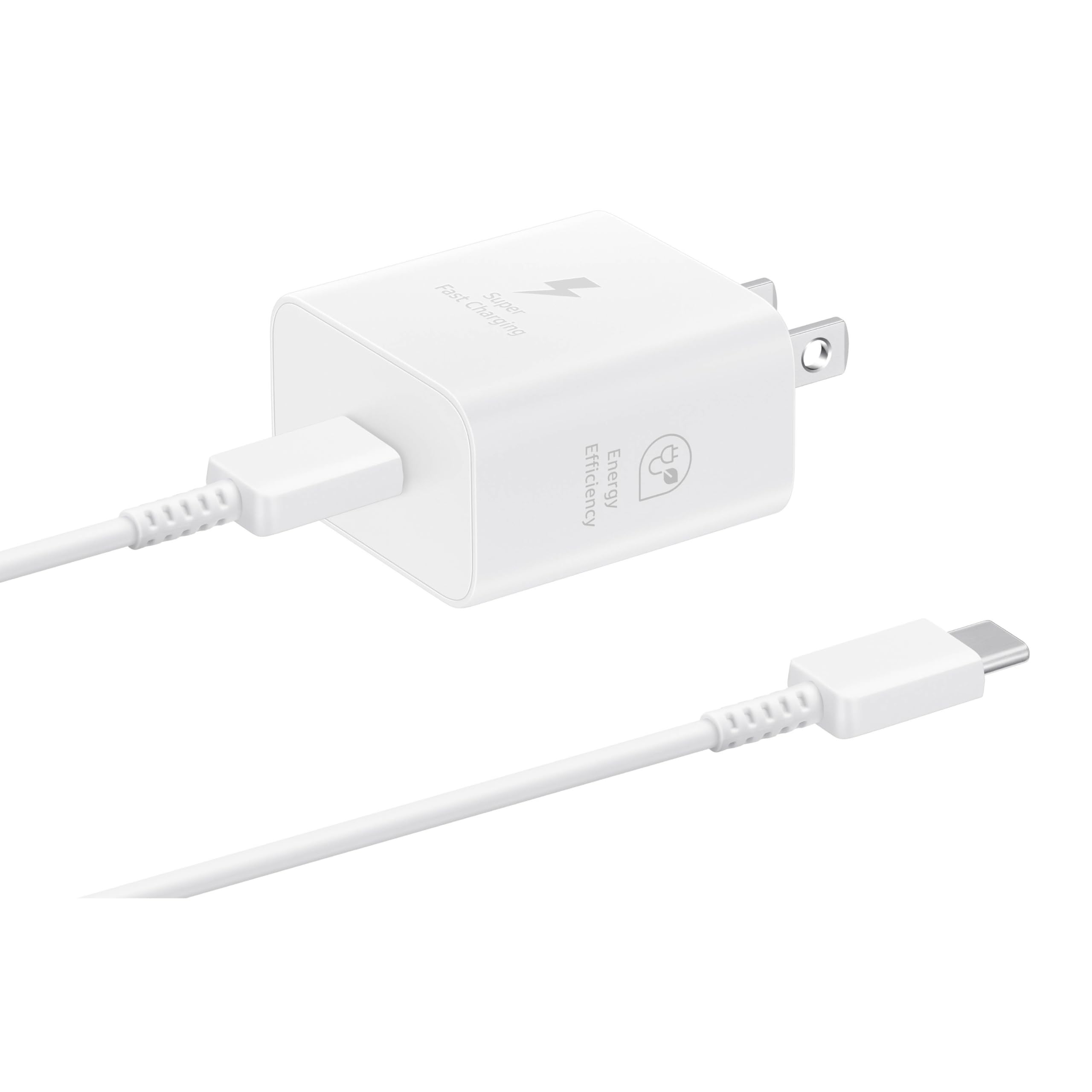 Foto 2 pulgar | Cargador de Pared Samsung con Adaptador de Corriente 25 W con Cable Blanco - Venta Internacional