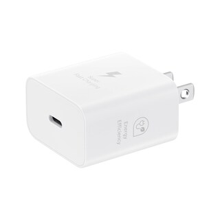 Foto 5 | Cargador de Pared Samsung con Adaptador de Corriente 25 W con Cable Blanco - Venta Internacional