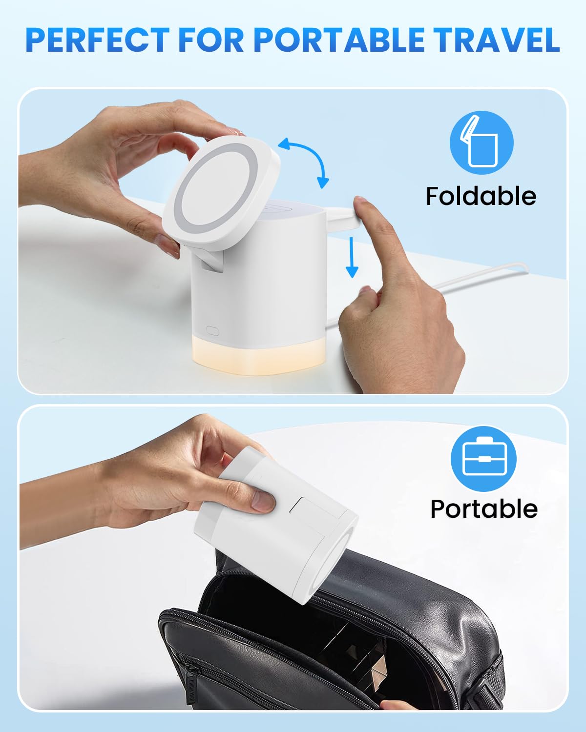 Foto 5 pulgar | Estación de Carga Inalámbrica Joygeek 3 en 1 para iPhone - Venta Internacional