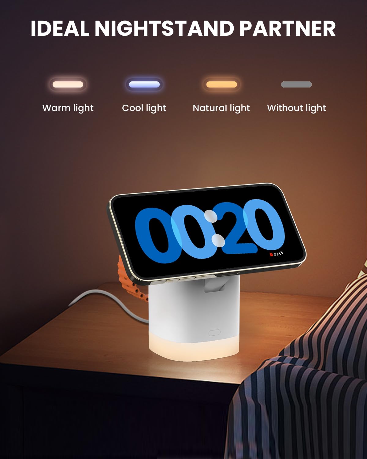 Foto 5 | Estación de Carga Inalámbrica Joygeek 3 en 1 para iPhone - Venta Internacional