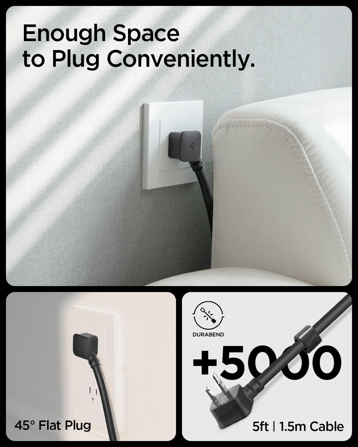 Foto 6 pulgar | Estación De Carga Spigen Arcdock Gan 703 Usb-c 70w 6 En 1 - Venta Internacional.