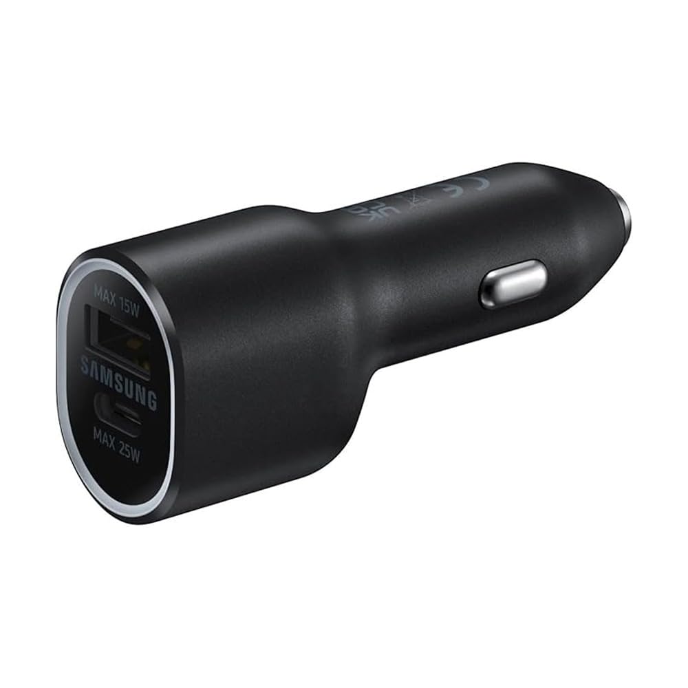 Foto 3 pulgar | Cargador De Vehículo Samsung 40w Con 2 Salidas Usb-c/usb-a, Color Negro - Venta Internacional.