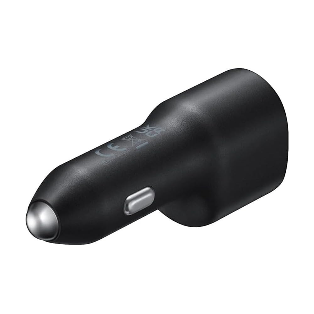 Foto 4 pulgar | Cargador De Vehículo Samsung 40w Con 2 Salidas Usb-c/usb-a, Color Negro - Venta Internacional.