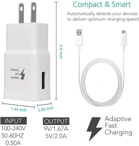 Foto 5 | Cargador Samsung Fast Adaptive Ep-ta20jwe Para Galaxy S7 S6 Note - Venta Internacional.