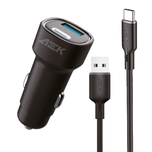 Foto 2 pulgar | Adaptador Dc Usb Aek 15.5w Inc. Cable Usb Tipo ''c''