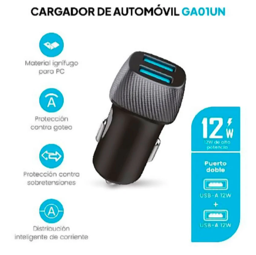 Foto 3 pulgar | Adaptador Dc Usb Aek 12w