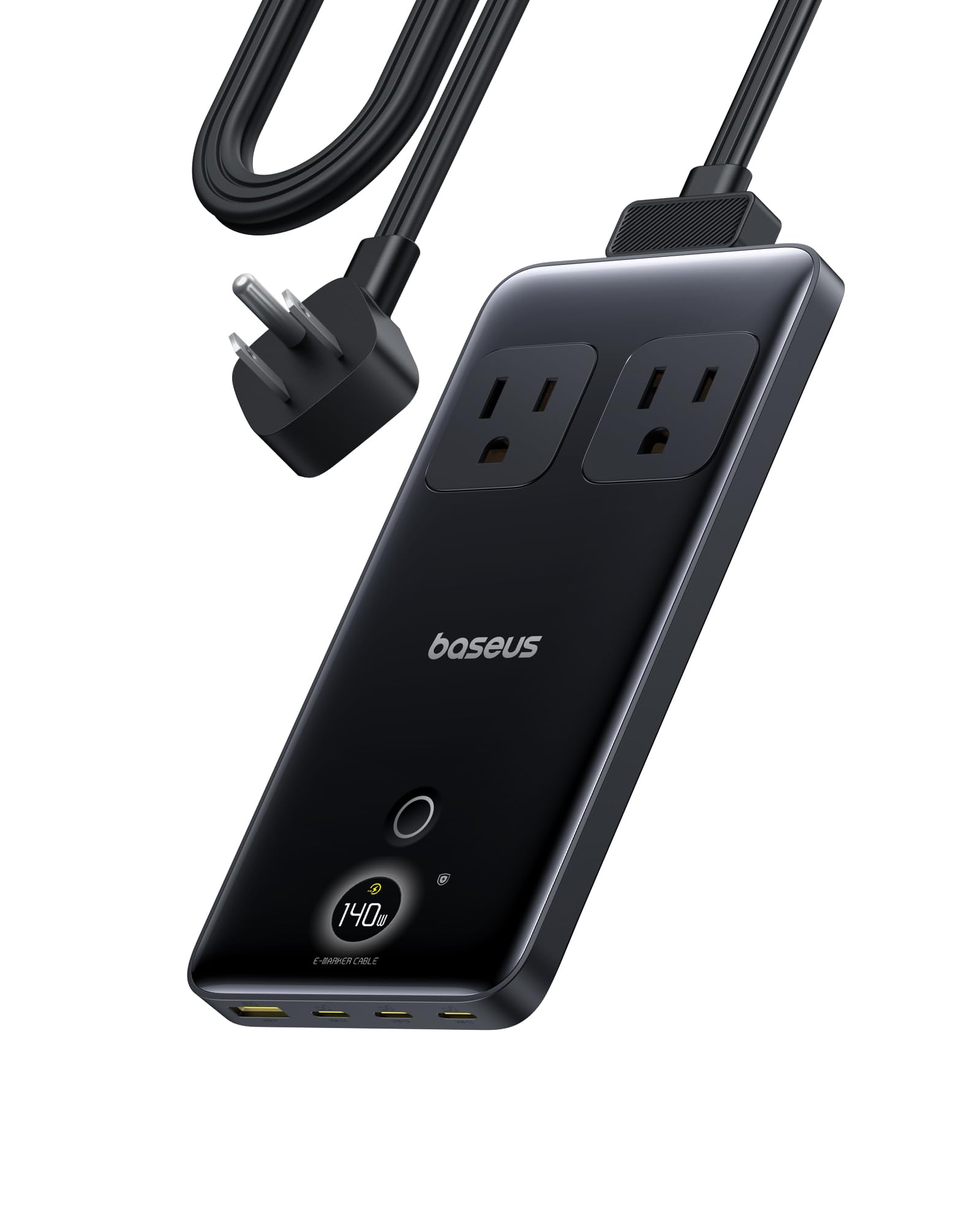 Estación de Carga Baseus Blade 140w 6 en 1 USB-C 3 USB-A 2AC - Venta Internacional $2,127