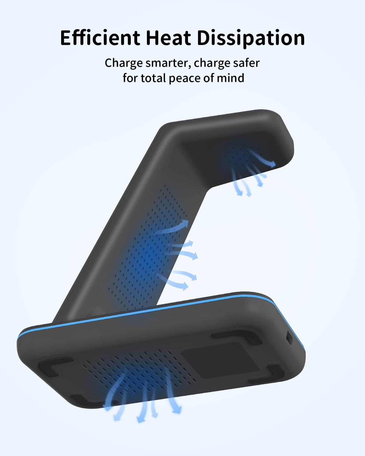 Foto 3 pulgar | Cargador Inalámbrico Joygeek 3 En 1 Para Iphone + Apple Watch + Airpods - Venta Internacional.