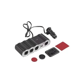 Foto 2 | Adaptador Para Encendedor De Coche, Cargador Usb 1 A 4, 12 V/24 V, 60 W - Venta Internacional.