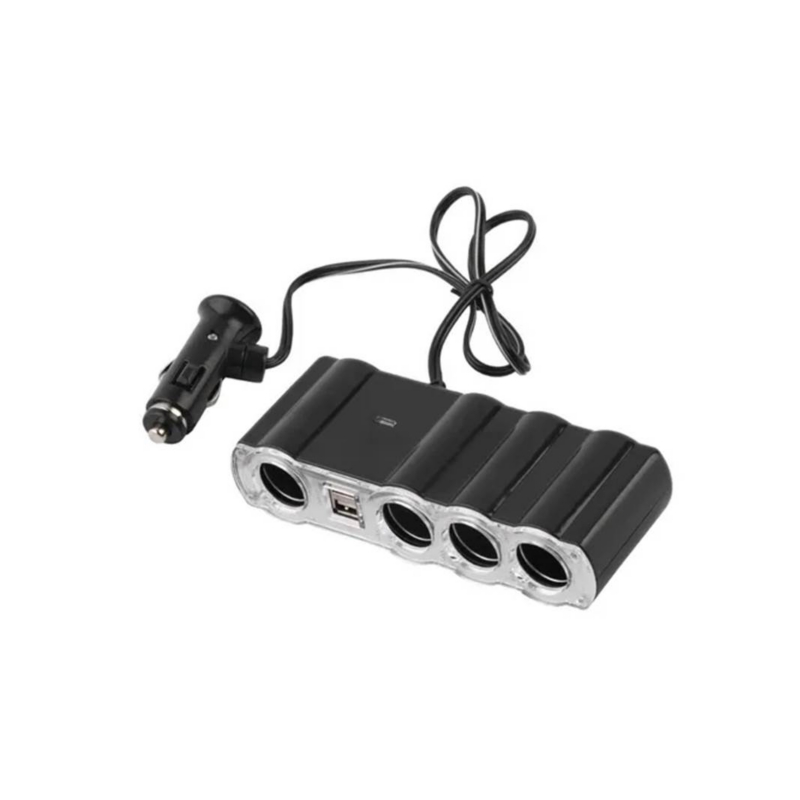 Foto 6 pulgar | Adaptador Para Encendedor De Coche, Cargador Usb 1 A 4, 12 V/24 V, 60 W - Venta Internacional.
