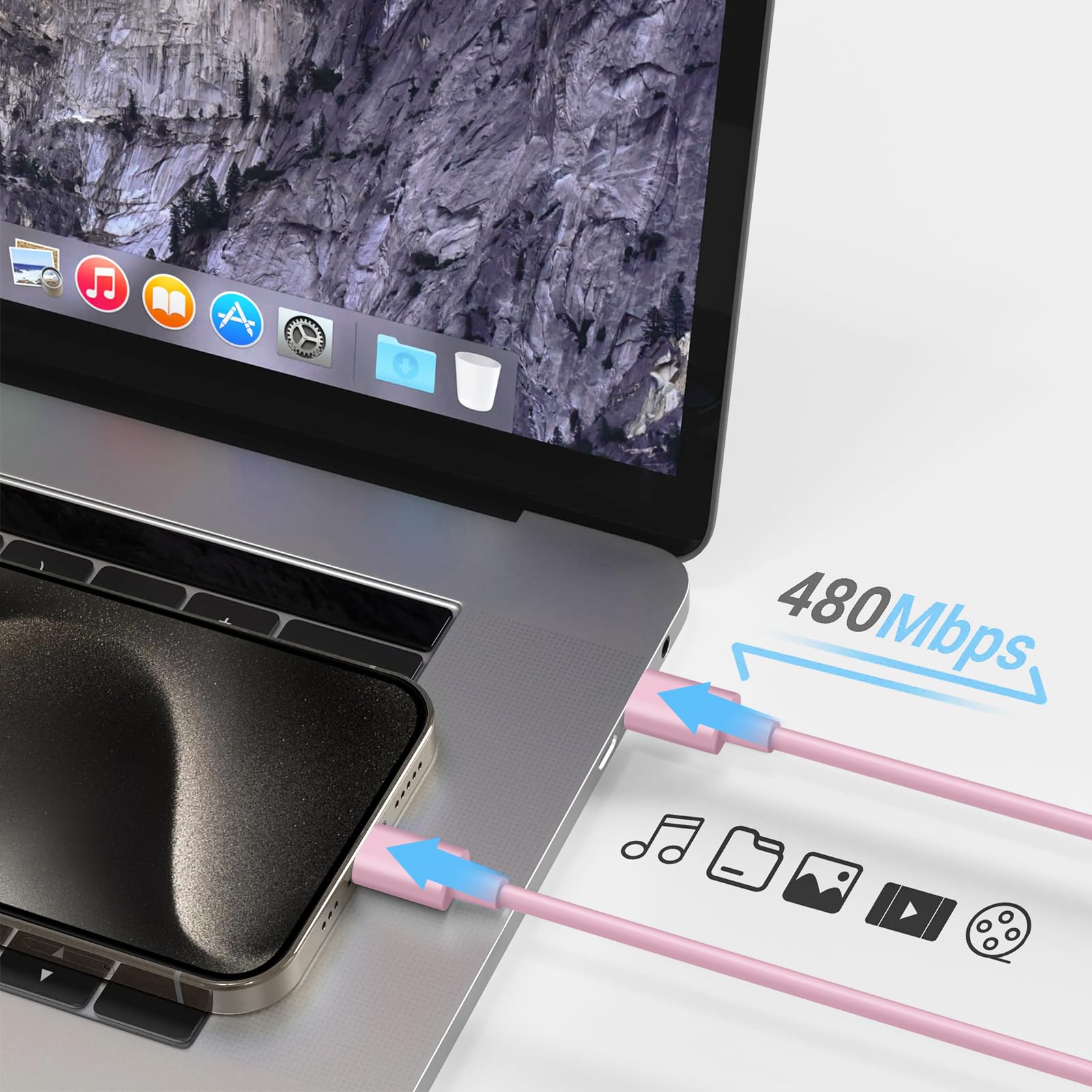 Foto 4 pulgar | Cargador Romitaz Para Iphone 16 15, 20 W, Tipo C Con Cable De 6 Pies, Paquete De 3 - Venta Internacional.