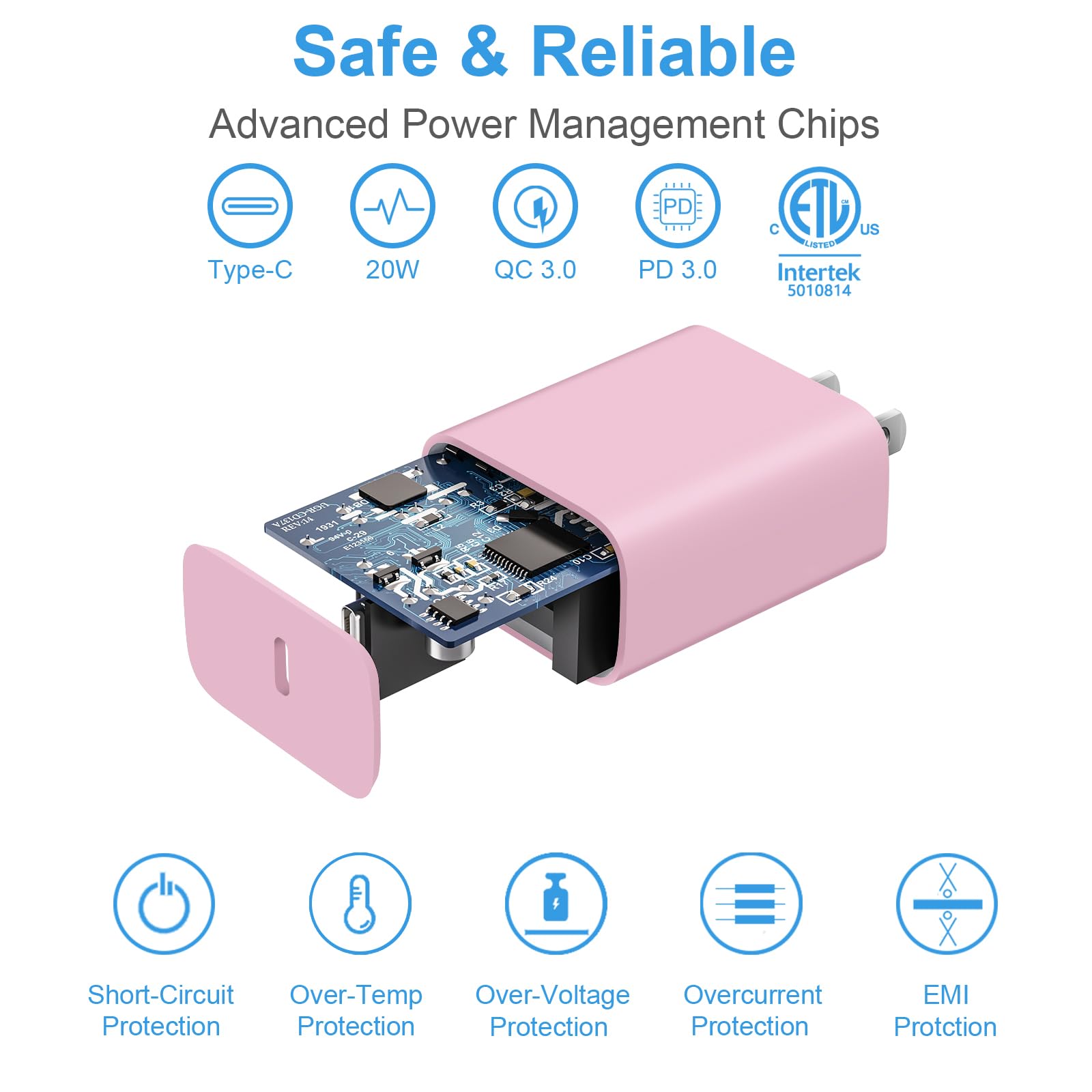 Foto 5 | Cargador Romitaz Para Iphone 16 15, 20 W, Tipo C Con Cable De 6 Pies, Paquete De 3 - Venta Internacional.