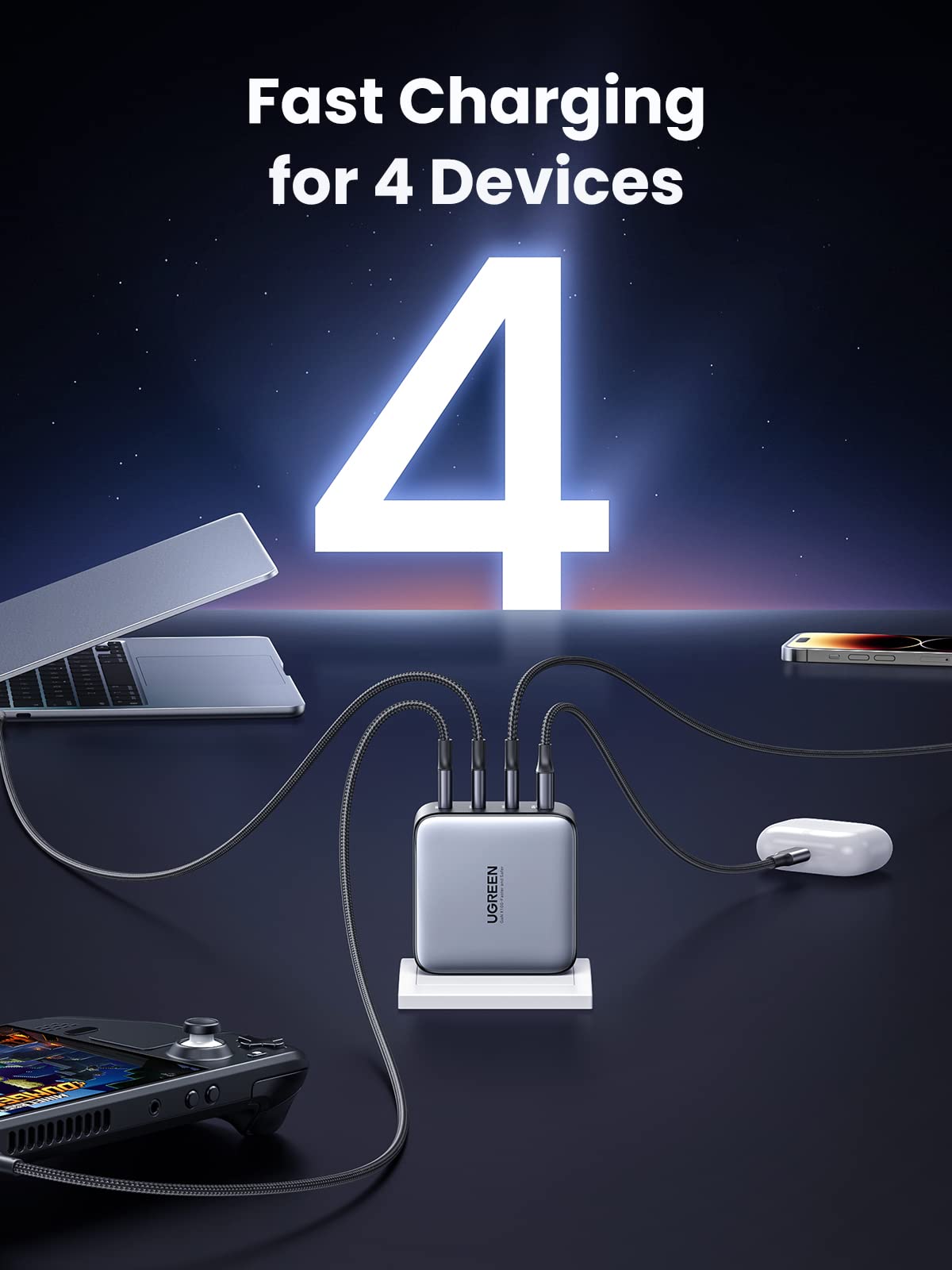 Foto 7 pulgar | Paquete De Cargadores Ugreen Usb-c De 100 W Con 2 Cables Usb-c Para Macbook - Venta Internacional.