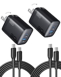 Cargador Iniu Usb C 30w Pd Qc 3.0 De Doble Puerto Para Iphone Samsung - Venta Internacional.