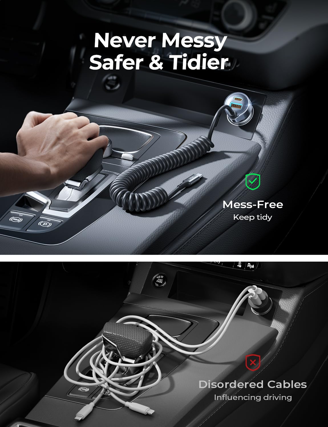 Foto 4 pulgar | Cargador De Coche Lisen 65w Usb C De Carga Rápida Para Iphone 16/15 - Venta Internacional.