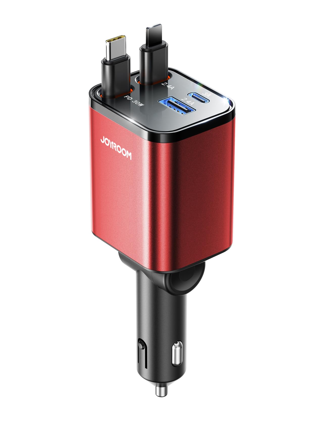 Foto 8 pulgar | [cargador De Coche] Cargador Retráctil 4 En 1 Joyroom Usb-c De 69 W - Venta Internacional.