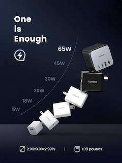 Foto 7 | Estación De Carga Ugreen Usb-c De 65 W Con Toma De Corriente Alterna Nexode 7 En 1 - Venta Internacional.