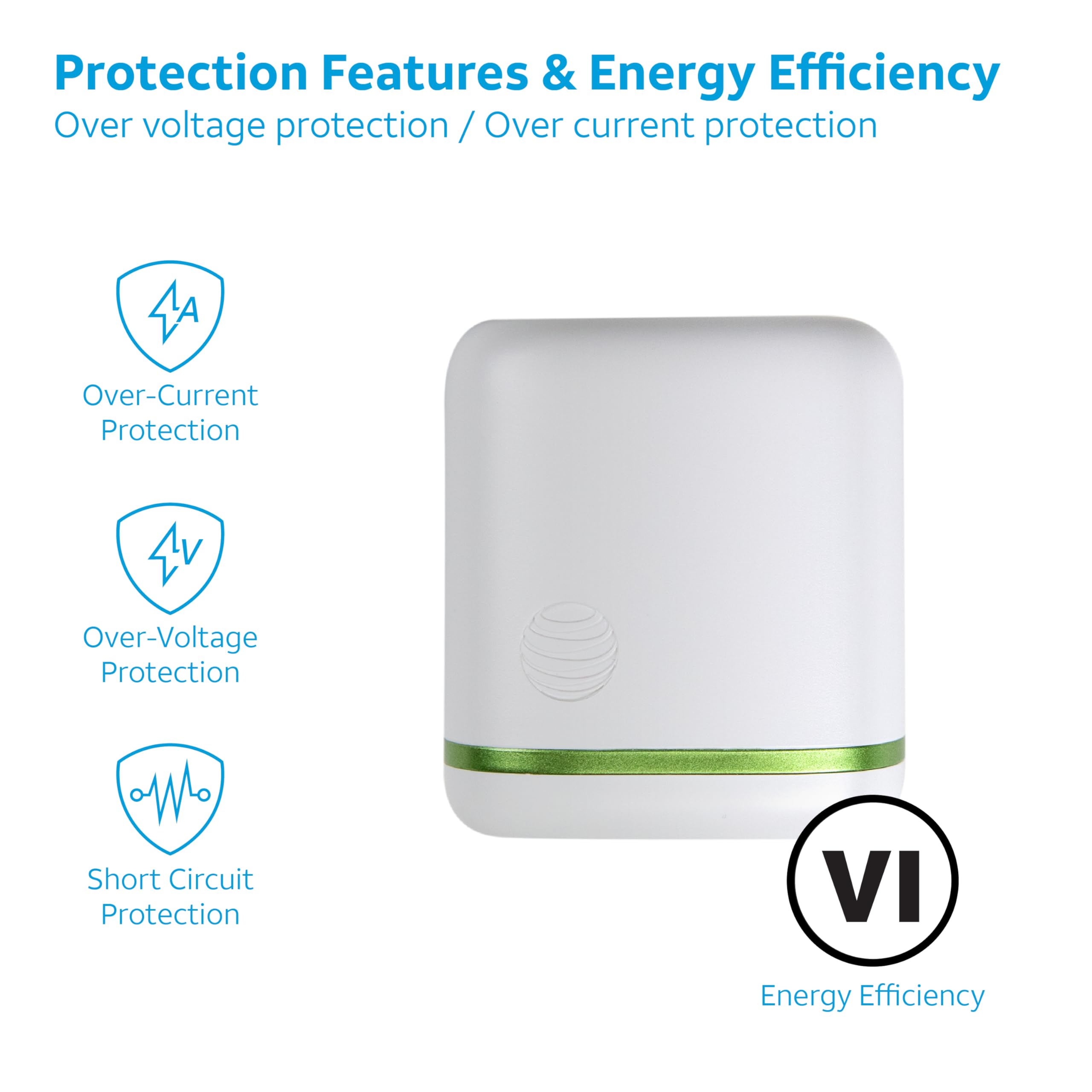 Foto 5 pulgar | Cargador De Pared Usb-c At&t Fast Charging 30 W Para Iphone, Color Blanco - Venta Internacional.
