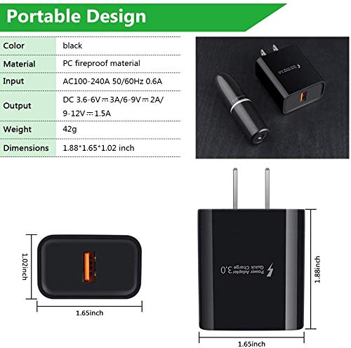 Foto 4 pulgar | Cargador Rápido Charger Andhot Tipo C De 18 W Para Moto G Pure/g Stylus 5g 2024/g 5g 2022/g Power 2025 - Venta Int