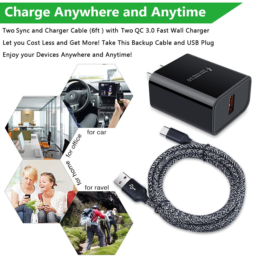 Foto 6 pulgar | Cargador Rápido Charger Andhot Tipo C De 18 W Para Moto G Pure/g Stylus 5g 2024/g 5g 2022/g Power 2025 - Venta Int