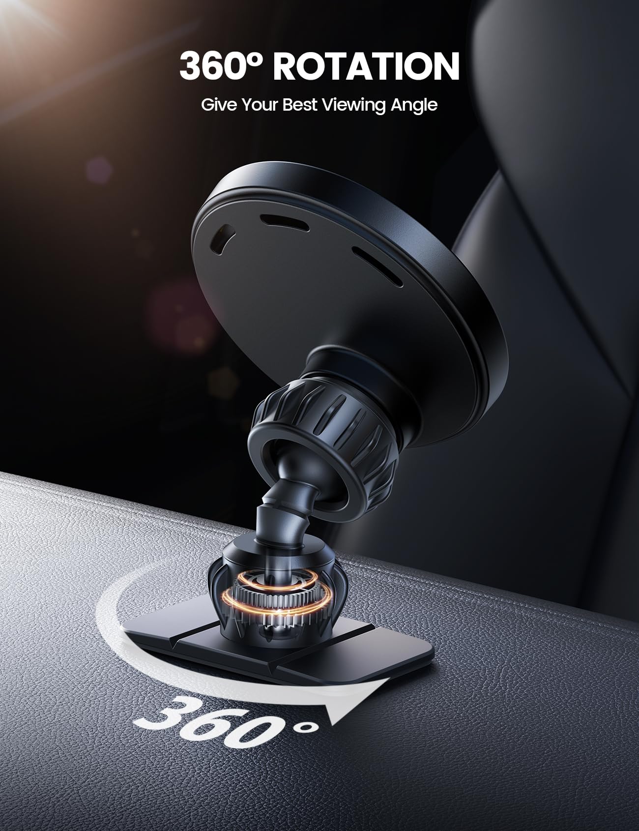 Foto 6 pulgar | Cargador De Coche Lamicall De 15 W Para Cargador Inalámbrico Magsafe - Venta Internacional.