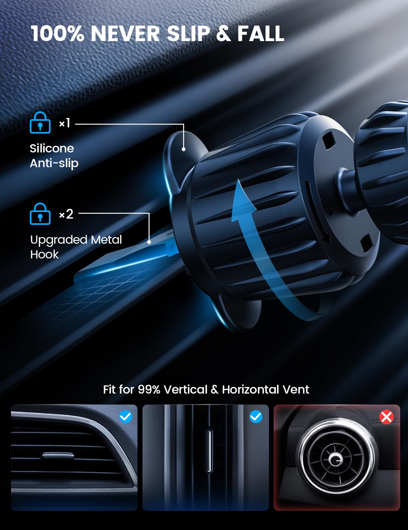 Foto 8 pulgar | Cargador De Coche Lamicall De 15 W Para Cargador Inalámbrico Magsafe - Venta Internacional.