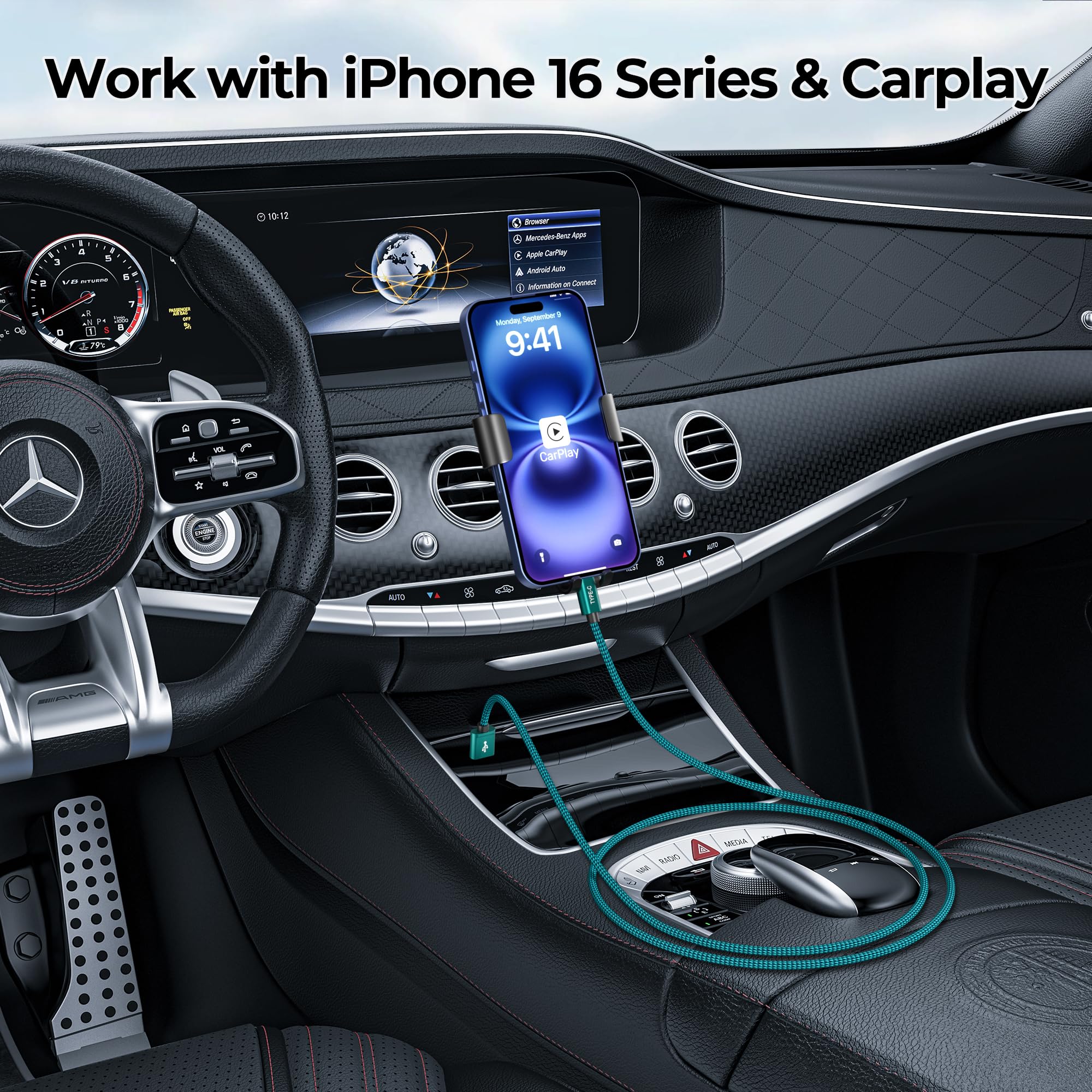 Foto 5 pulgar | Cable Cargador Usb Tipo C Basesailor, Paquete De 2 M, Para Samsung - Venta Internacional.