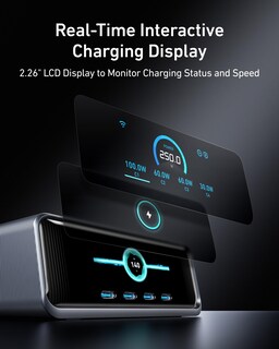 Foto 6 | Estación De Carga Anker Gan Ultrarrápida De 6 Puertos De 250 W Con Gestión De Cables - Venta Internacional.