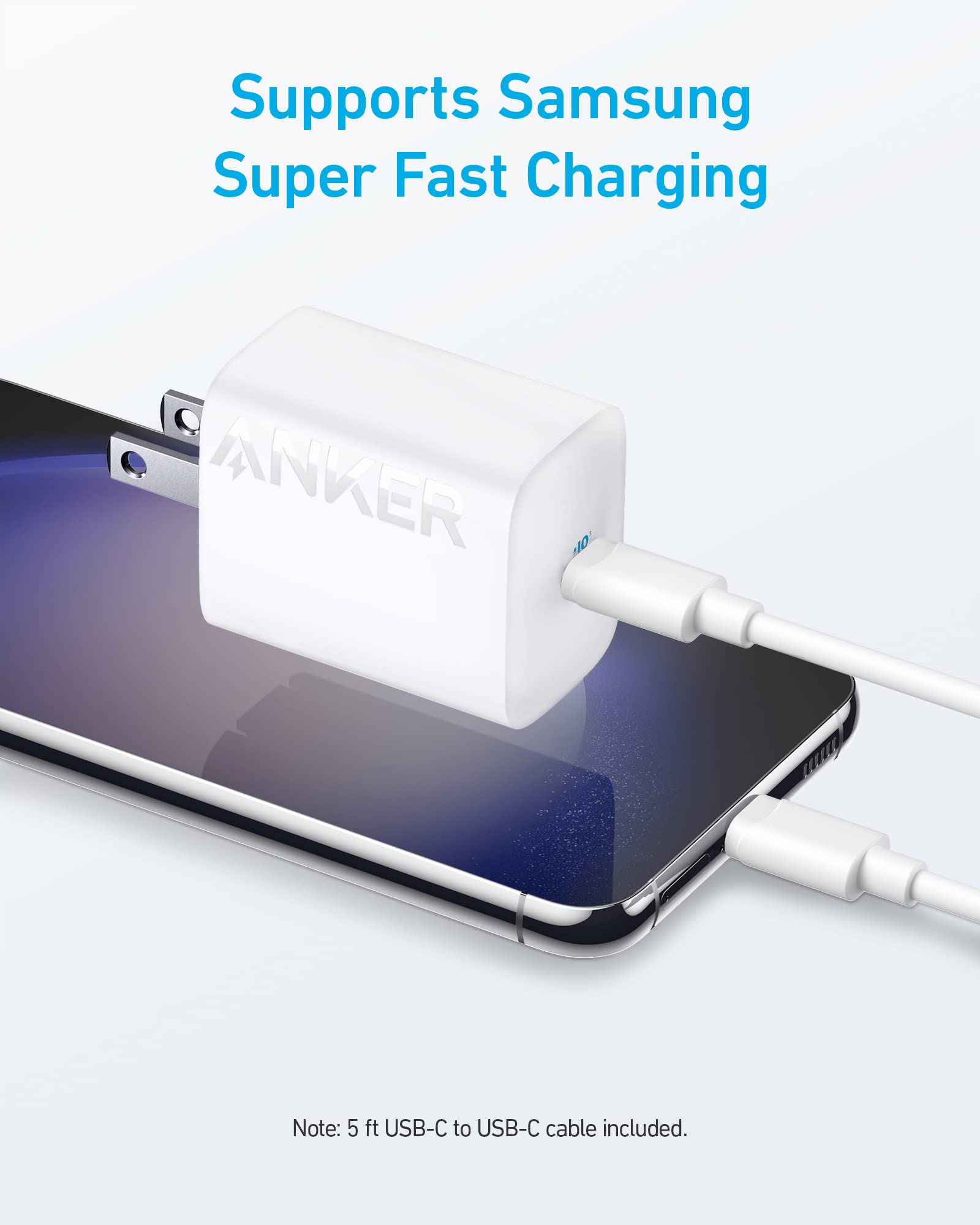 Foto 4 pulgar | Cargador Anker Usb-c 312 De 30 W Diseño Compacto - Venta Internacional