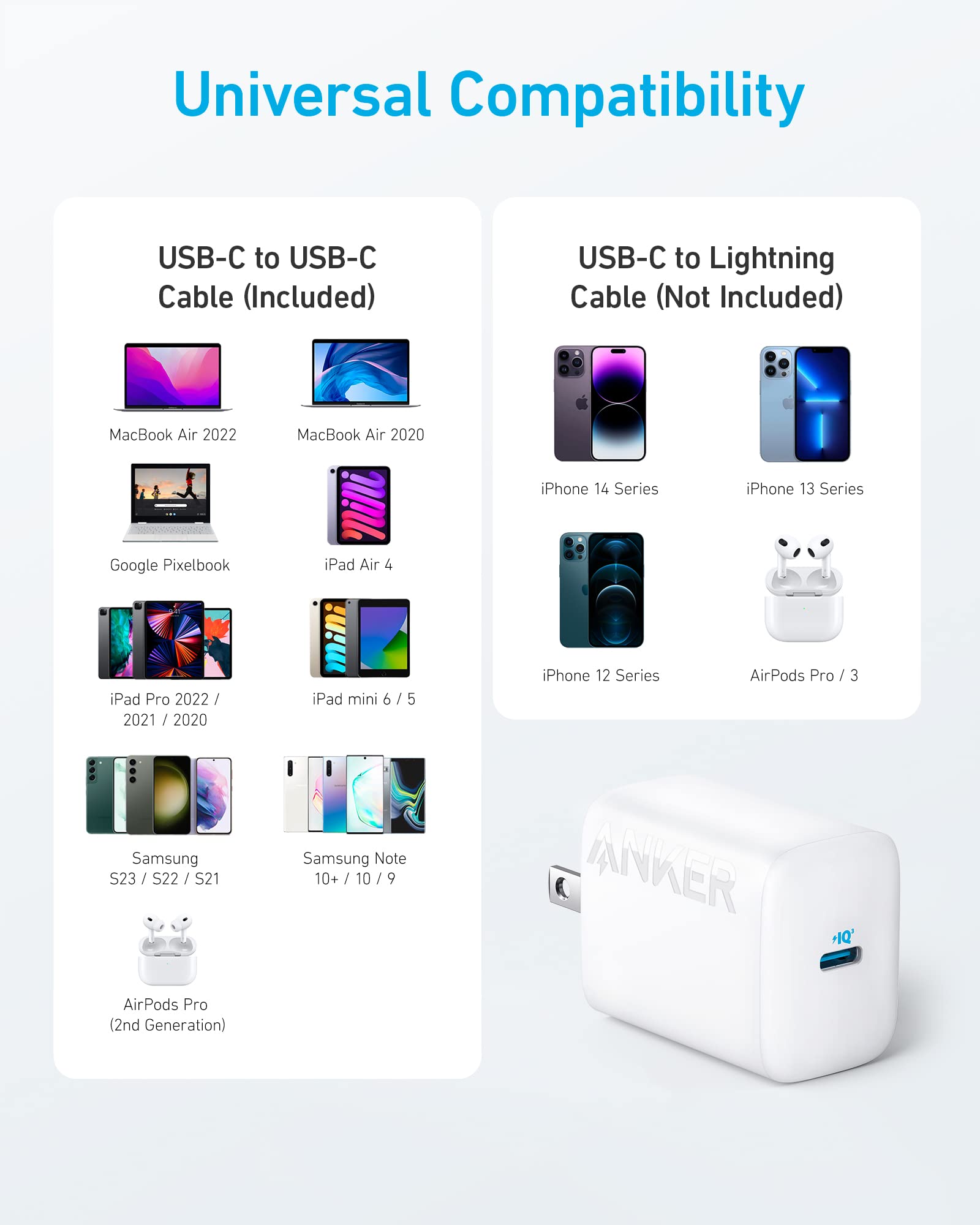 Foto 7 pulgar | Cargador Anker Usb-c 312 De 30 W Diseño Compacto - Venta Internacional